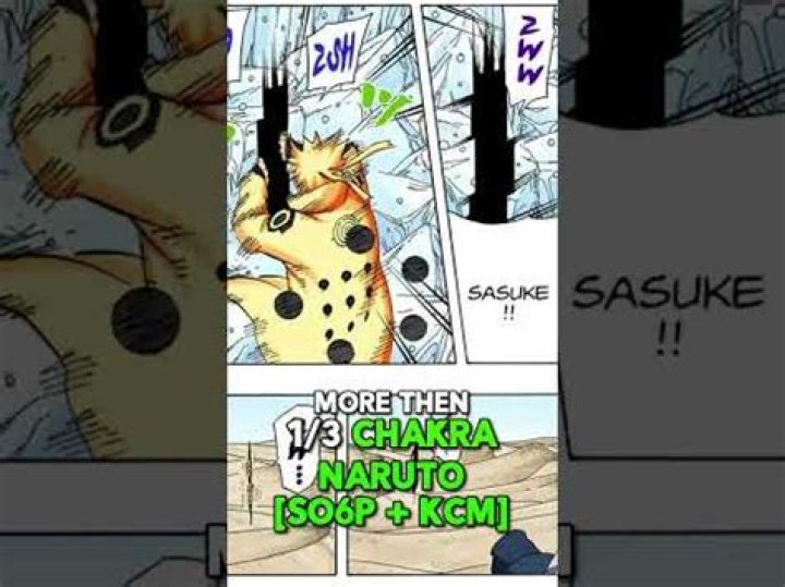 Who Has More Chakra Naruto Or Sasuke