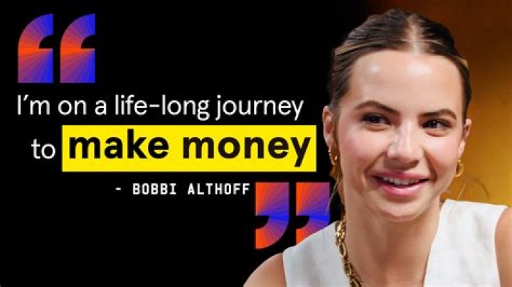 Who is Bobbi Althoff? Learn all about her husband and family