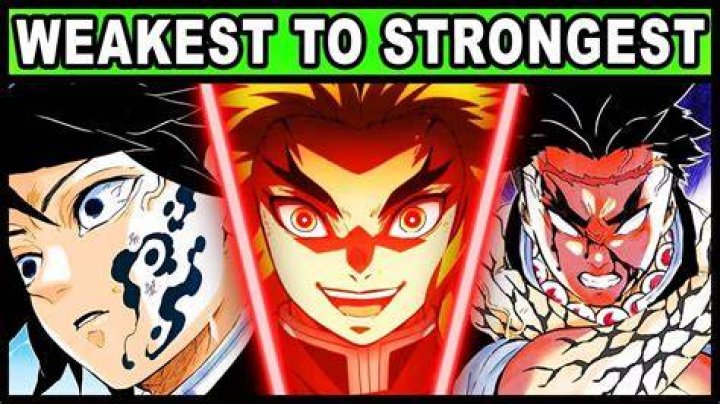 Whos The Weakest Hashira