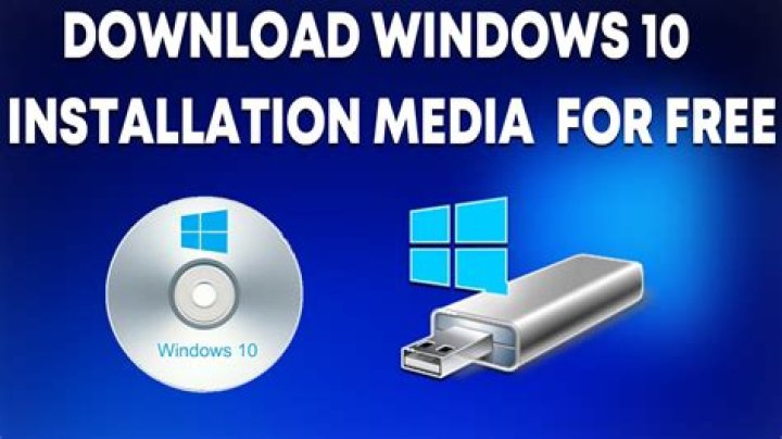 Windows 10 installation media download