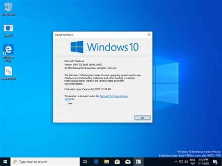 Windows 10 v1909 Build 18363.329 error