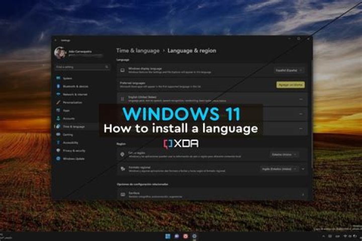 windows 11 language