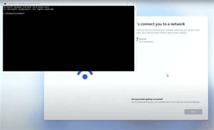 Windows 11 setup start