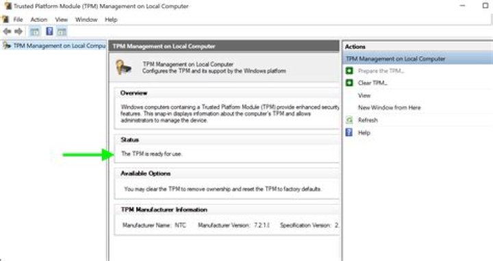 Windows 11 TPM requirement