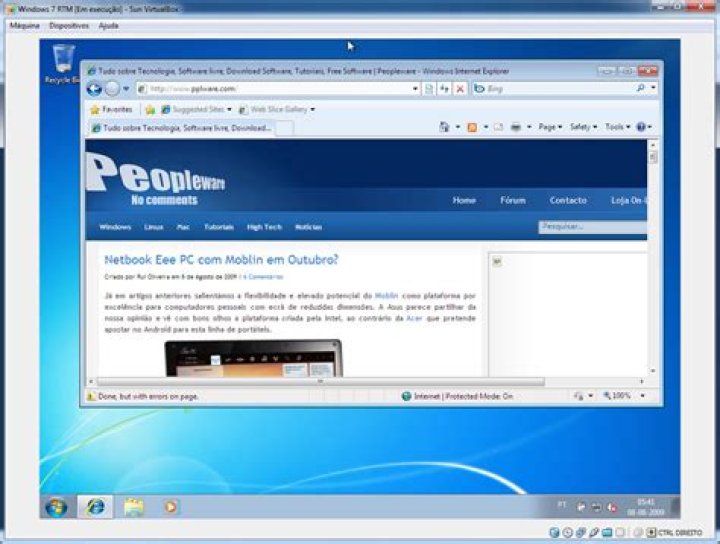 windows 7 PT