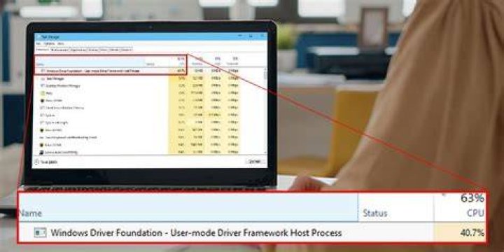 Windows Driver Foundation high CPU Displaylink