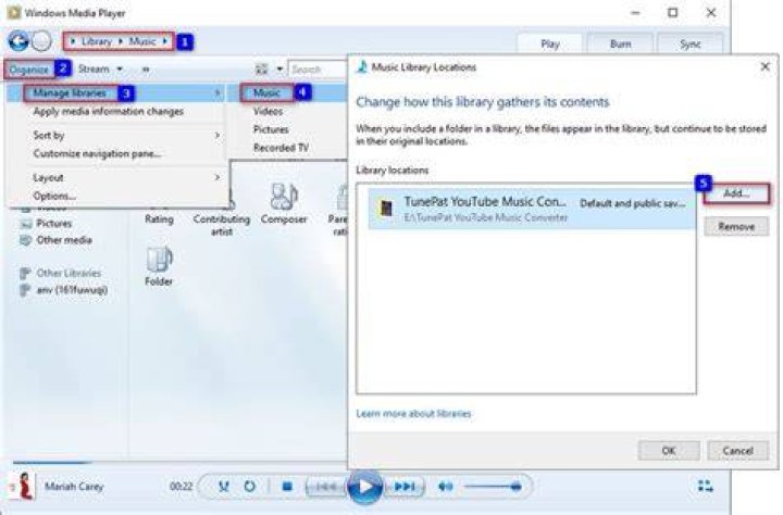 Windows Media Player - Drag and Drop