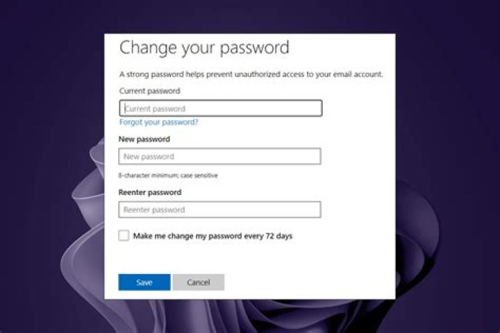 Windows password expiration policy changes
