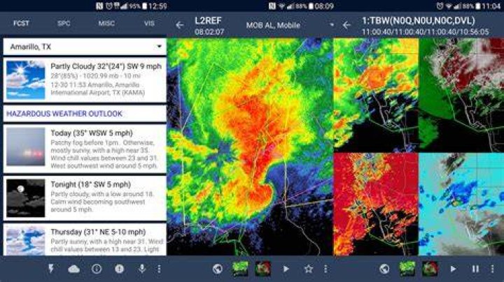 Wx screenshot Wx screenshot