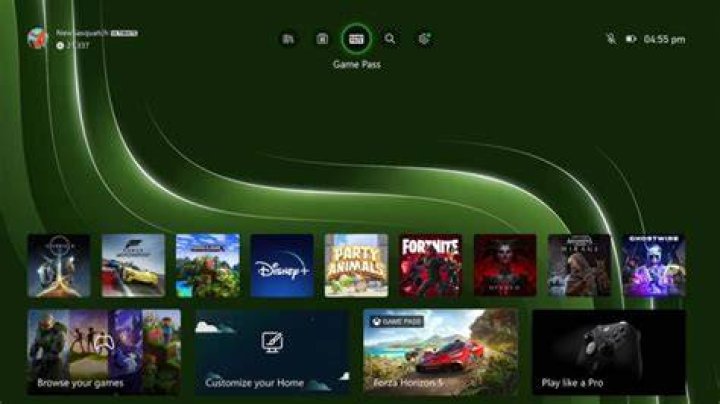 Xbox UI