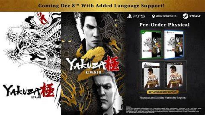 Yakuza Kiwami issues PC