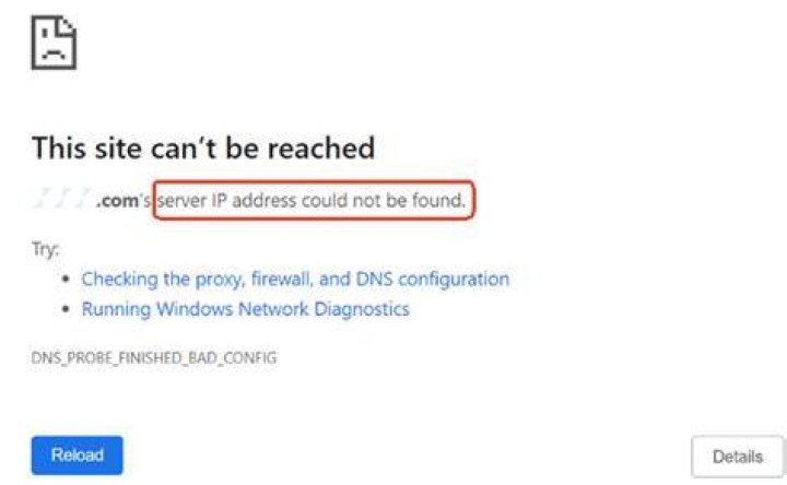 Your server location could not be determined
