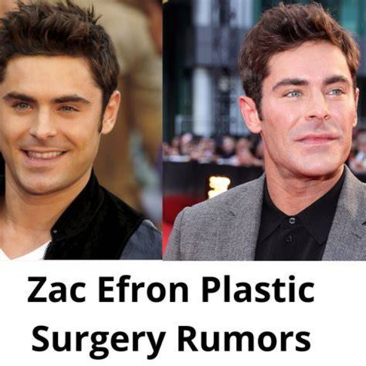 Zac Efron denies plastic surgery rumors