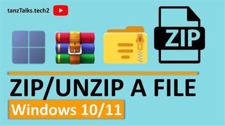  zip files with Windows 10